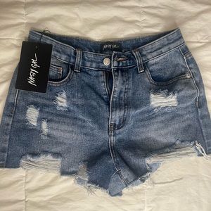 Nasty Gal denim shorts